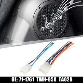 Uauto1 71-1761 Car Stereo Cd Player Wiring Harness Radio Adapter Set For Toyota Avalon