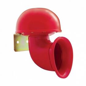 46103 United Pacific Horn Electric Bull Steel Housing Red