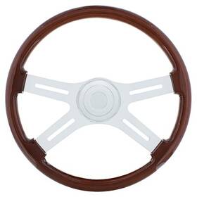 88143 United Pacific Steering Wheel 18 Inch 4 Spoke With Hub For International