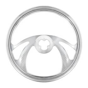 88158 United Pacific Steering Wheel 18 Inch Chrome Aluminum Scorpion Style