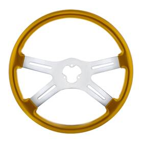 88282 United Pacific Steering Wheel 18 Inch Vibrant Color 4 Spoke Electric
