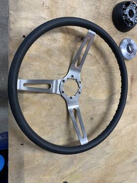 153797 Unsure 1969 Camaro Steering Wheel 3-spoke