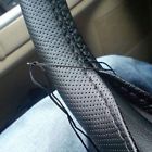 Us0613894240249 Unbranded Black Diy Pu Leather Car Truck Auto Steering Wheel