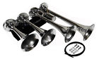 V003a-d2 Viking Horns Loud Four Trumpet Train Horn Sound Air With