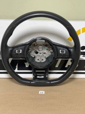 5g0419091jkhyz Vag Genuine Vw Mk7 Golf R Steering Wheel Leather X5
