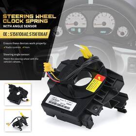 Top-vps10 Vehito Clock Spring For Jeep Wrangler Jk 2007-2018 With Angle Sensor Steering Wheel