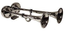 Viking Horns Stainless Steel 304 Loud 125 Decibels Electric 12 Volt Dual