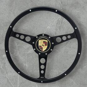 11959-1964 Vintage Aircooled Parts Swony15 15 Inch Wood Steering Wheel For Porsche 356b/c/sc And 1965-1969 912 Onyx