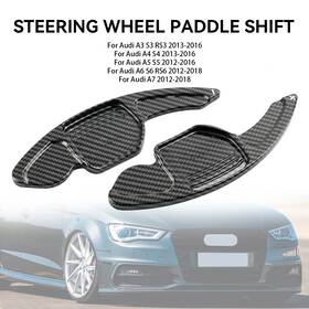 C160-a054-a Vipih Steering Wheel Shift Paddle Shifter Extension For Audi A3 A4 A5 A6 A7 A8 Q5 Q7