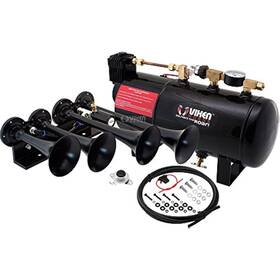 Vxo84104124b Vixen Horns Train Horn Kit For Trucks/car/semi. Complete Onboard System- 150psi