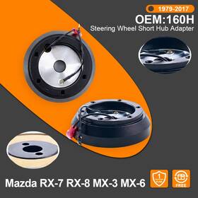 9737-7 Vland 160h Steering Wheel Short Hub Adapter Kit For Mazda Miata Rx-7 Rx-8 Mx-3 Mx-6