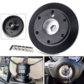 Yht-ljq-9737-08 Vland 175h Steering Wheel 6-hole Short Thin Hub Adapter Kit For Ford Mustang 2005-2019