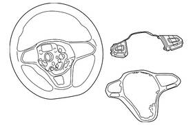 11k-419-089-k-ypg Volkswagen Genuine Steering Wheel