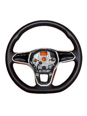 11k419089 Volkswagen 2022 2023 2024 Vw Tiguan Sport Black Leather Steering Wheel Oem
