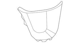 2gj-419-659-b-ojt Volkswagen Genuine Lower Trim