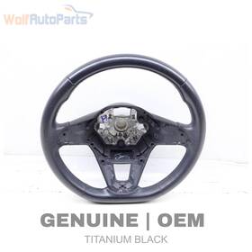 2gj419089q Volkswagen 2020-2023 Vw Atlas Cross Sport - 3-spoke Leather Steering Wheel