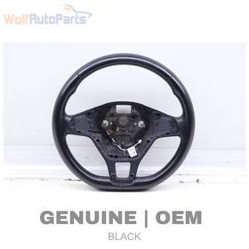 3qf419091l Volkswagen 2018-2020 Vw Atlas - 3-spoke Leather Steering Wheel Heated