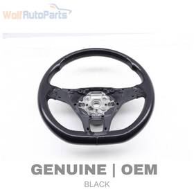 3qf419091m Volkswagen 2018-2019 Vw Atlas - 3-spoke Leather Steering Wheel