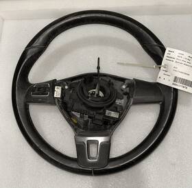 561419091j Volkswagen 12-15 Passat B7 Steering Wheel With Clock Spring Oem