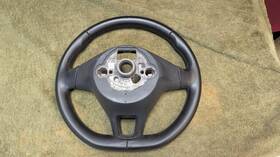 5gm-419-091-r Volkswagen Oem Leather Wrapped Steering Wheel