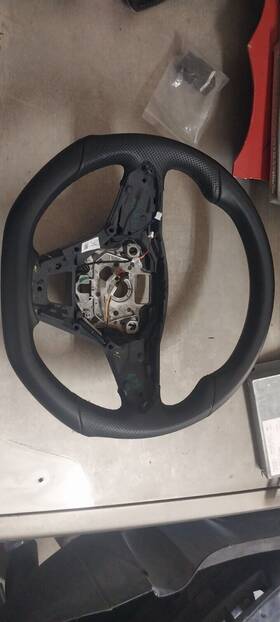 5h0419089 Volkswagen R/r-line New Leather Steering Wheel Tiguan Passat Arteon Golf Etc