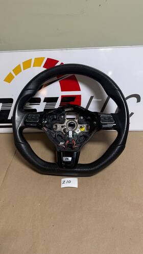 5k0419091arasz Volkswagen 12-13 Vw Golf Mk6 R Sport Leather Steering W Controls Oem U10