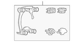 7b0-951-303 Volkswagen Genuine Horn Switch