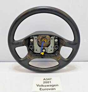7d0419091p Volkswagen 99-03 Oem Eurovan Mv Column Steering Wheel 4 Spoke Black Note