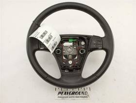 235.vo1o10 Volvo V50 S40 Leather Clad Steering Wheel 04 05 06 07 08 09 10 11