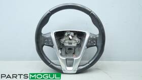 31332536 Volvo 31250591 14-18 S60 V60 S80 Gray Leather Heated Steering Wheel