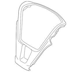 31250593 Volvo Genuine Steering Wheel Trim