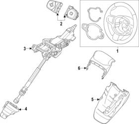 32288776 Volvo Genuine Steering Wheel