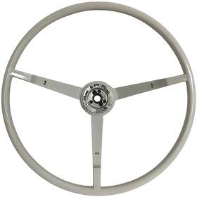 3600g Vsw Steering Wheels 1965-66 Mustang With Alternator 3-spoke 16 Inch Wheel White