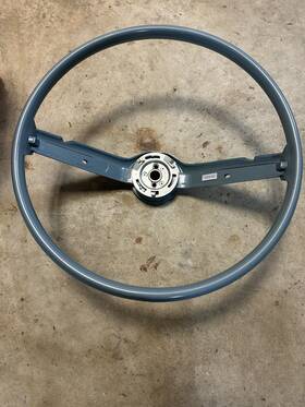 3600p Vsw Steering Wheels Wheel Blue Aftermarket Oe Style New Never Installed 1968-1969 Mustang