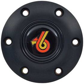 Ste1036k Vsw Steering Wheels 1976-87 Buick S-6 Series Horn Button 6-bolt Black Finish Turbo 6 Logo
