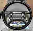 191419091b Vw Mk1 Rabbit Cabriolet Gti Mk2 Golf Jetta Gli Black Rubber Steering Wheel
