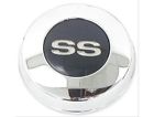 W-178b Auto Metal Direct Horn Cap Steel Chrome Ss Logo Chevy