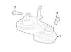 W712524s450l W712524s901 Ford Brand New Oem Electrical Horn Screw Lincoln Mkc Base