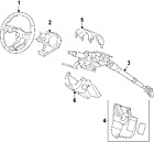 78501ta0a91za Wheel Honda Genuine Steering Oem