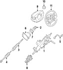 48430zv21a Wheel Steering Infiniti Genuine Oem