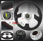 Wheelcombo-1153-696-j7 Ilovetacotaco Civic Crx Aluminum Center Steering Wheel Quick Release Mini