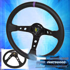 Wheelcombo-5418-597-u2 Epartsgogo Bolt Black Purple Deep Dish Steering Wheel Spokes Newbie