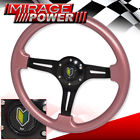 Wheelcombo-6532-922-w5 Miragepower2008 Pink Black 350mm
