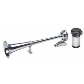 Wolo 080217145008 145 Sea Alert Chrome Plated Trumpet Horn 12 Volt High Tone Wolo 080217145008 145 Sea Alert Chrome Plated Trumpet Horn 12 Volt High Tone