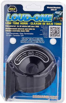 310-2t Wolo Loud One Horn - 12 Volt Low Tone