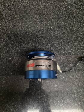 Wb-rx2-blu Works Bell Rapfix Steering Wheel Quick Release - Blue