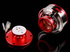 Wb-rx2-red Works Bell Rapfix Ii Steering Wheel Quick Release Kit System Ball Lock Red