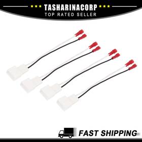 72-8104 X Autohaux 726215659238 Piece Of 4 Car Speaker Connector Harness Adapter Fit For Toyota Corolla