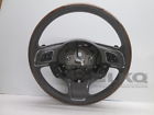 Xj 149059157lkq Jaguar Gray Leather Woodgrain Driver Wheel Media Controls Oem