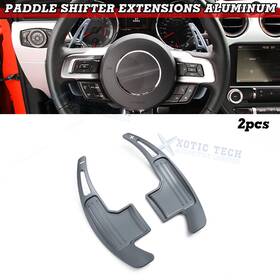 Sp02g Xotic Tech Gray Aluminum Steering Wheel Paddle Shifter Extensions For Ford Mustang 2015-up